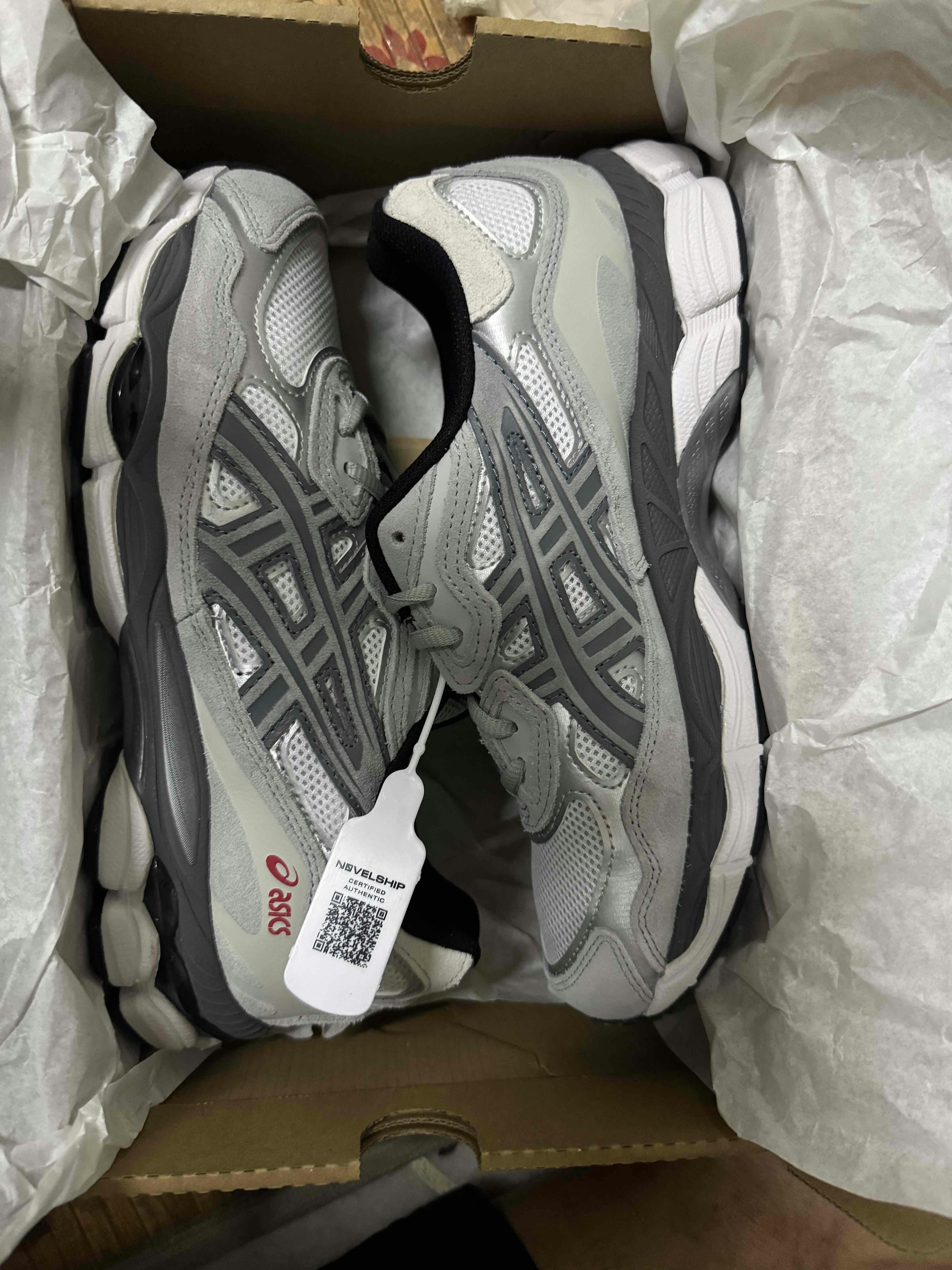 ASICS Gel NYC 'White Steel Grey' 1201A789-102 ASICS Gel NYC 'White Steel Grey' 1201A789-102