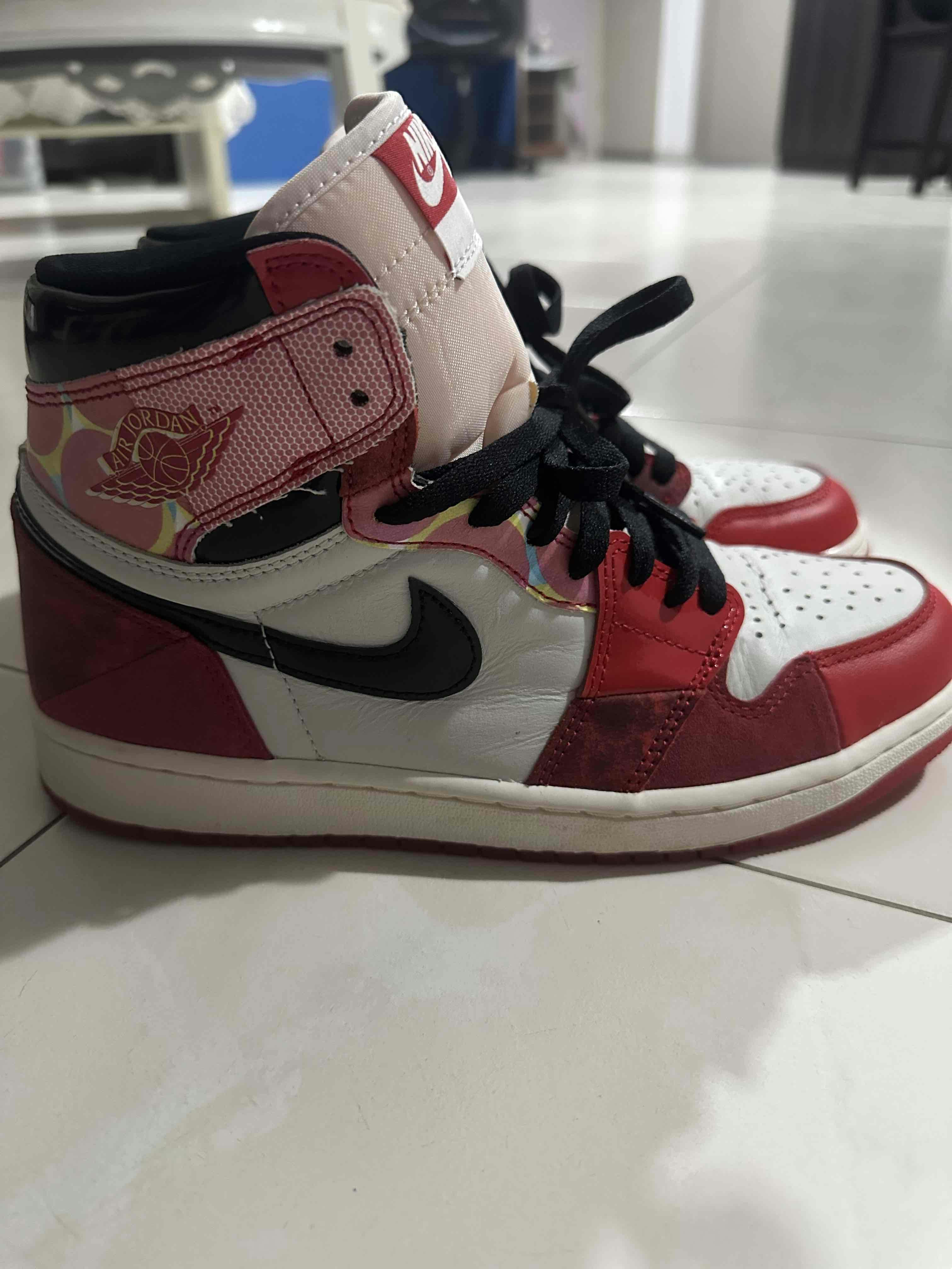 Marvel Spiderman x Air Jordan 1 Retro High OG 'Across The Spider Verse Next Chapter' DV1748-601