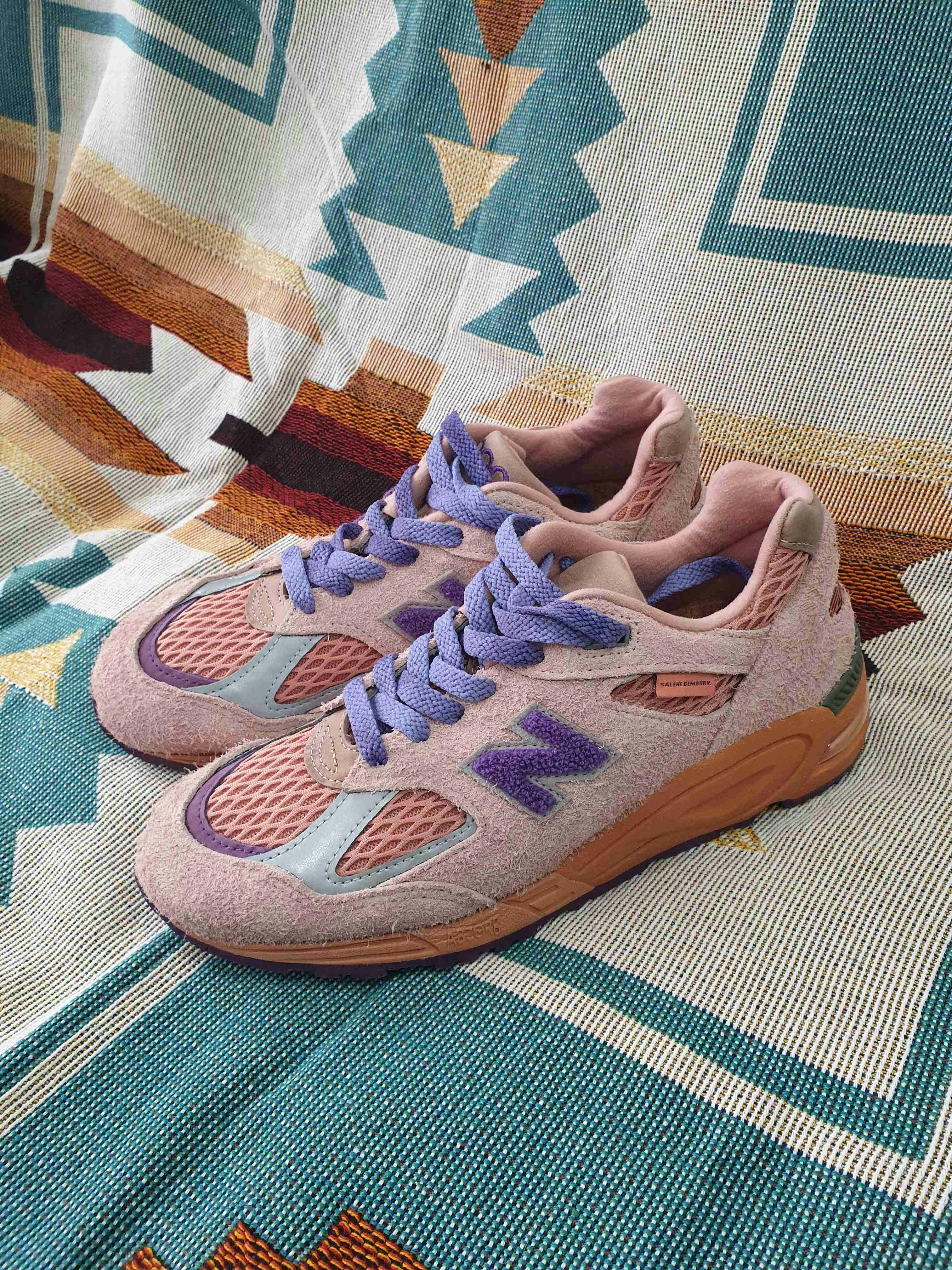 Salehe Bembury x New Balance 990v2 'Sand Be The Time' M990SB2