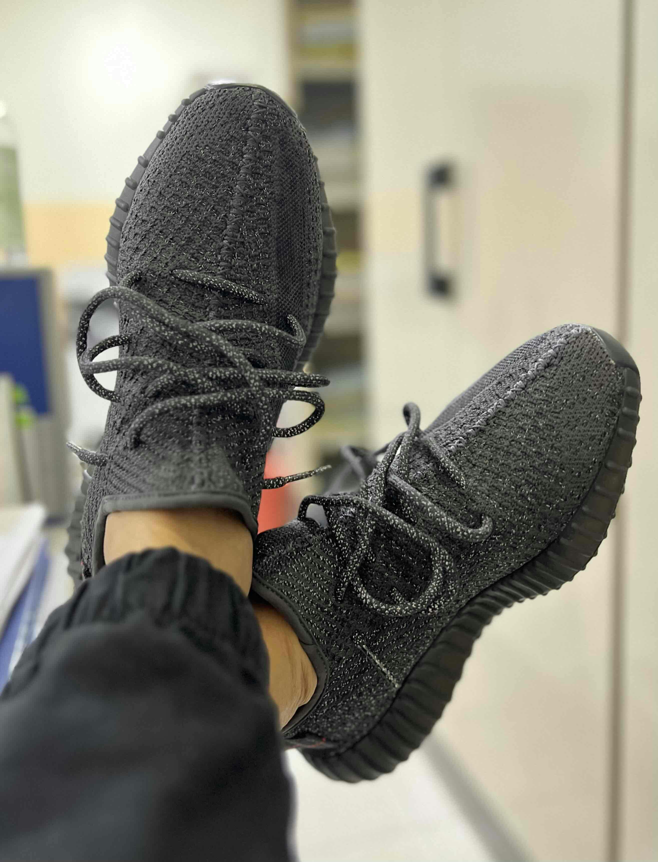 adidas Yeezy Boost 350 V2 'Black Reflective' FU9007