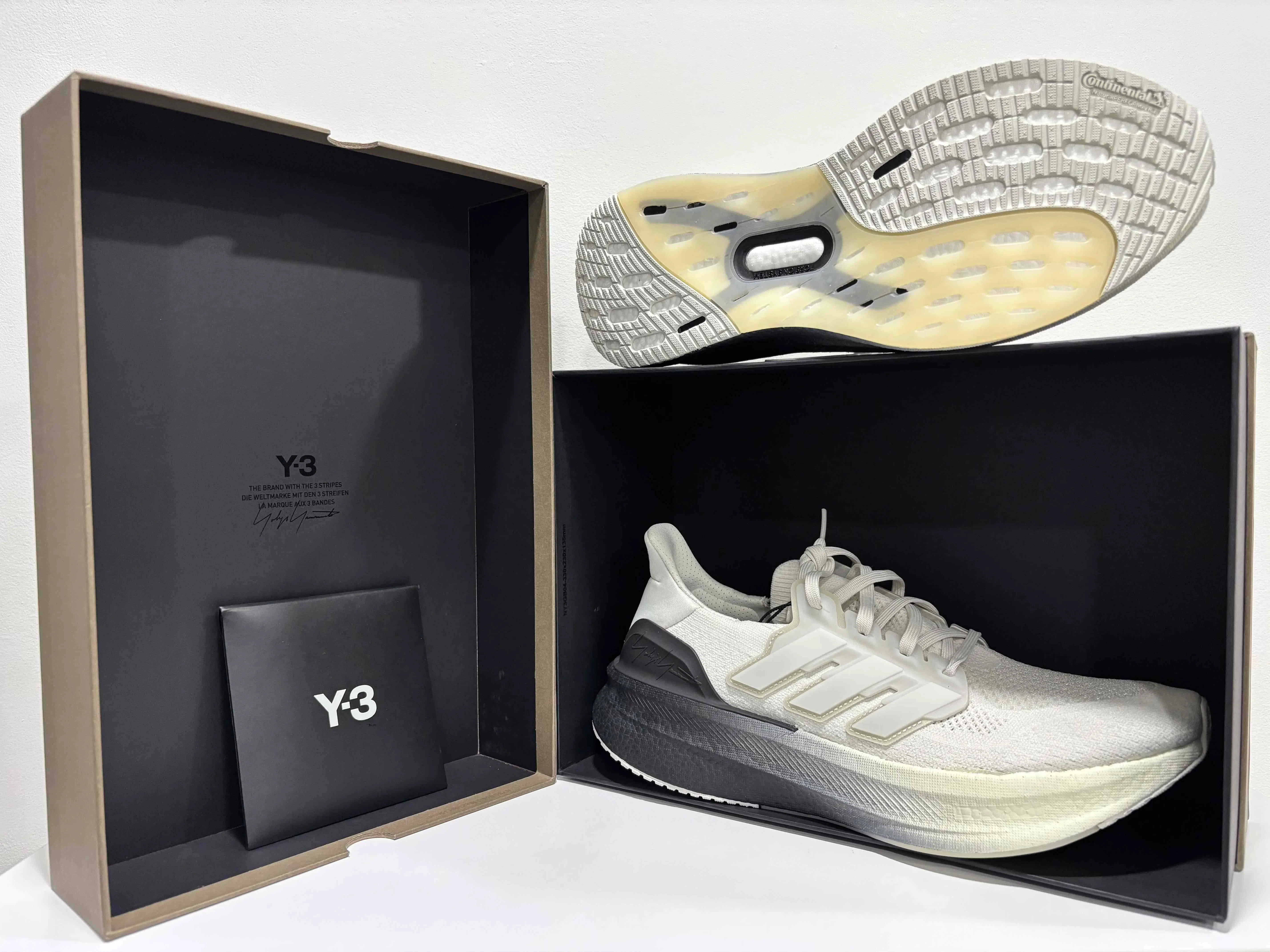 Adidas Y-3 Ultraboost 5 Sneakers Orbit Grey/Orbit Grey/Black JR6648