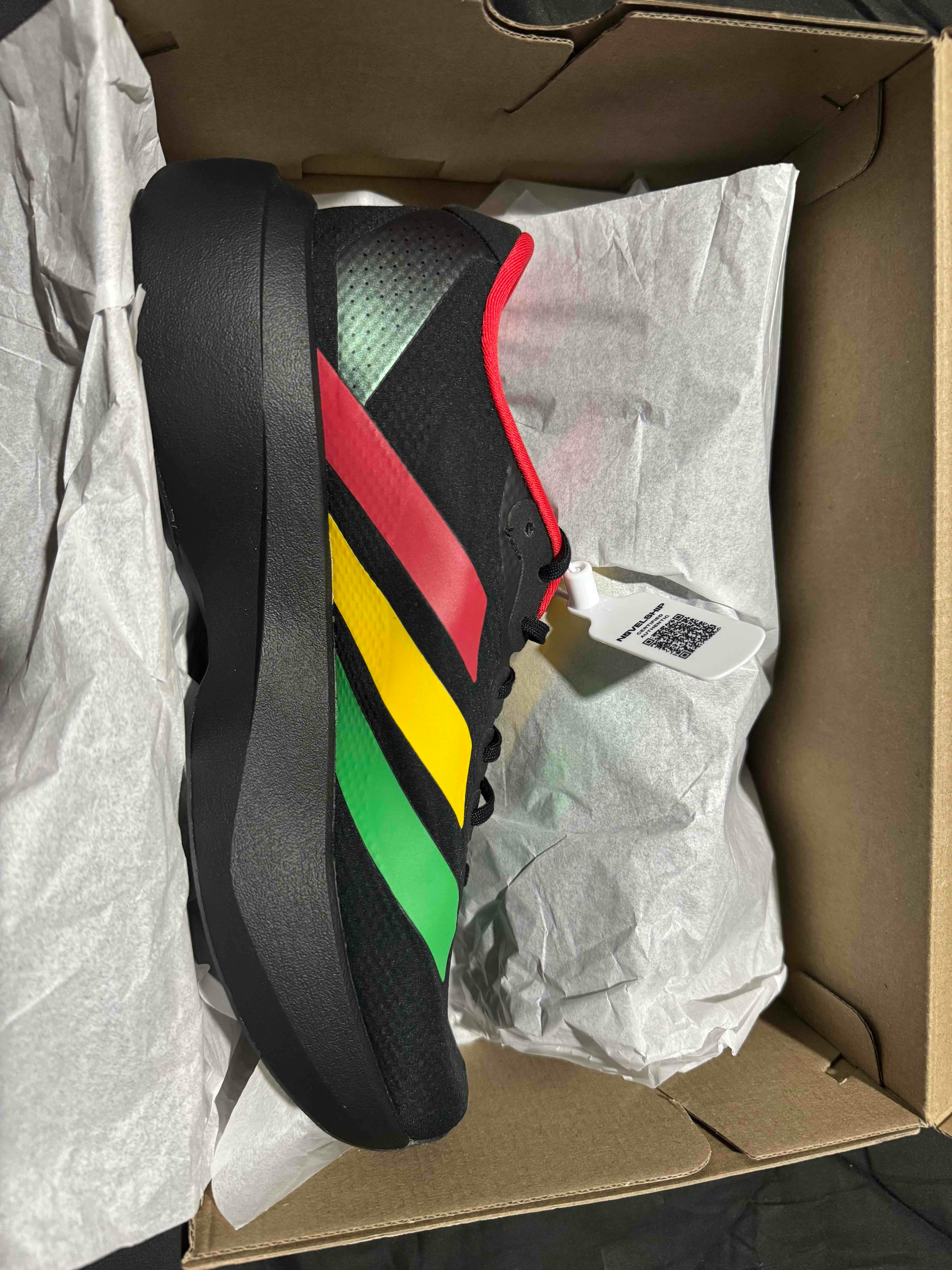 Bob Marley x adidas Adizero Evo SL 'Black Red Yellow' KJ6160