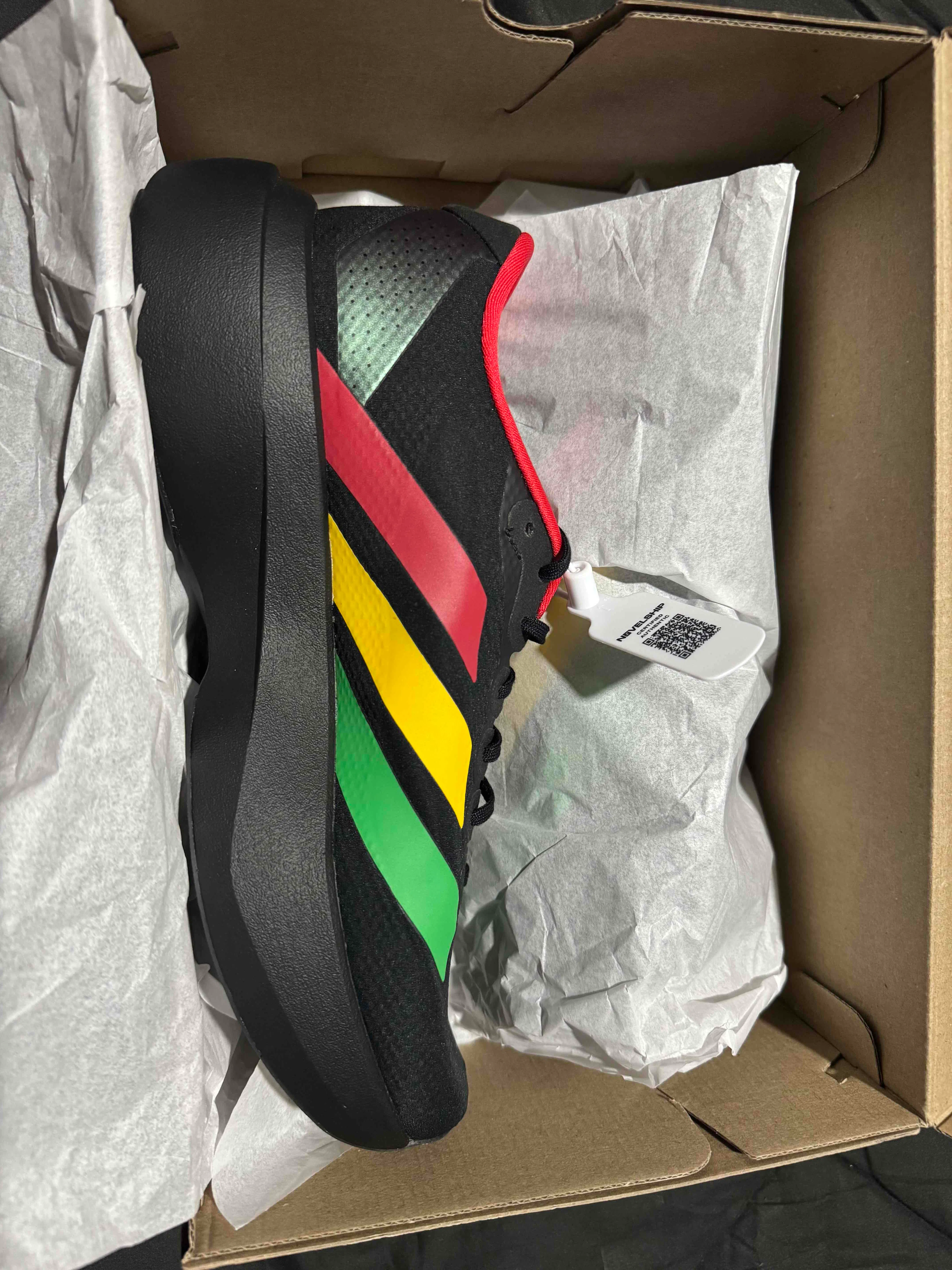 Bob Marley x adidas Adizero Evo SL 'Black Red Yellow' KJ6160