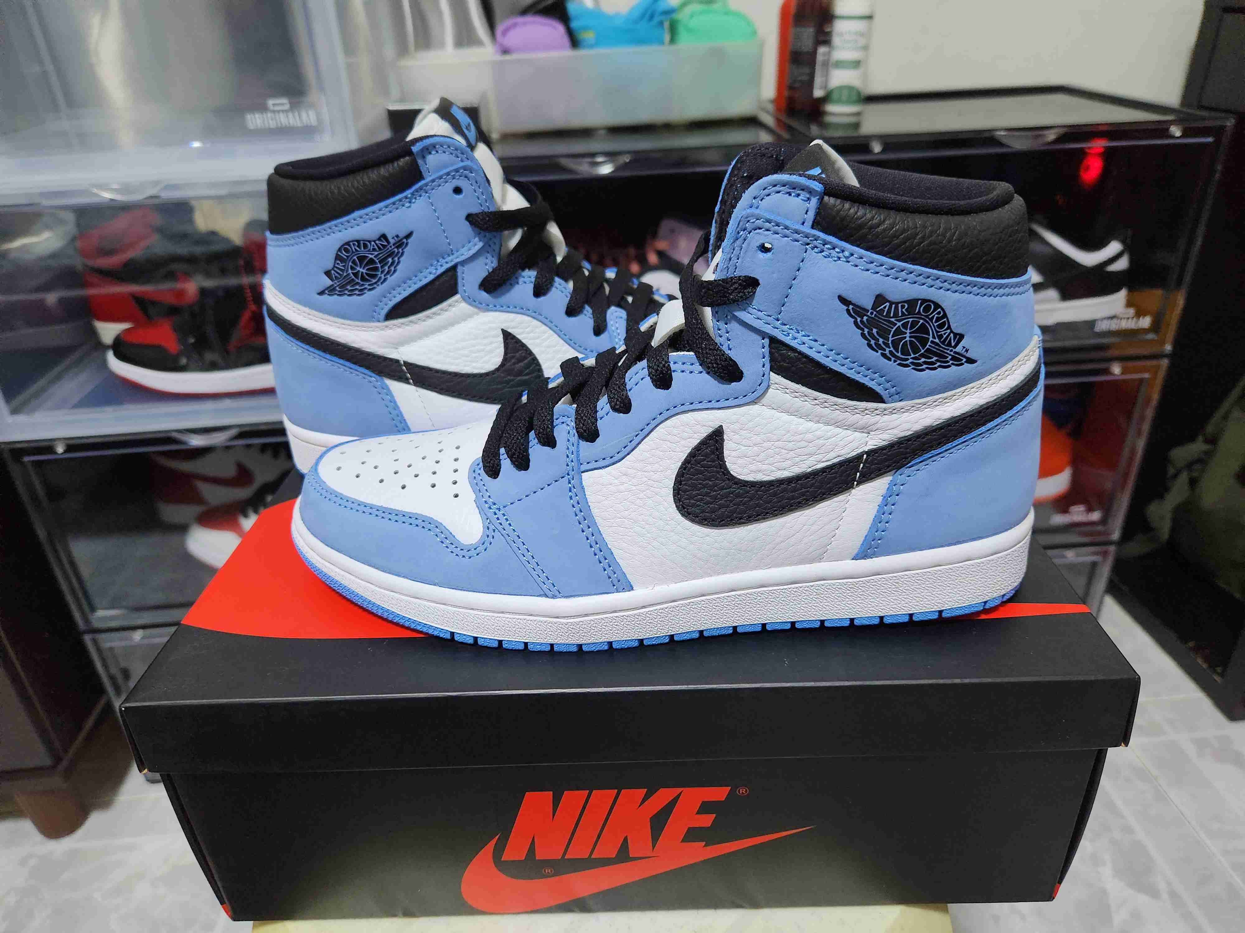 Air Jordan 1 Retro High OG 'University Blue' - 555088-134 - Novelship