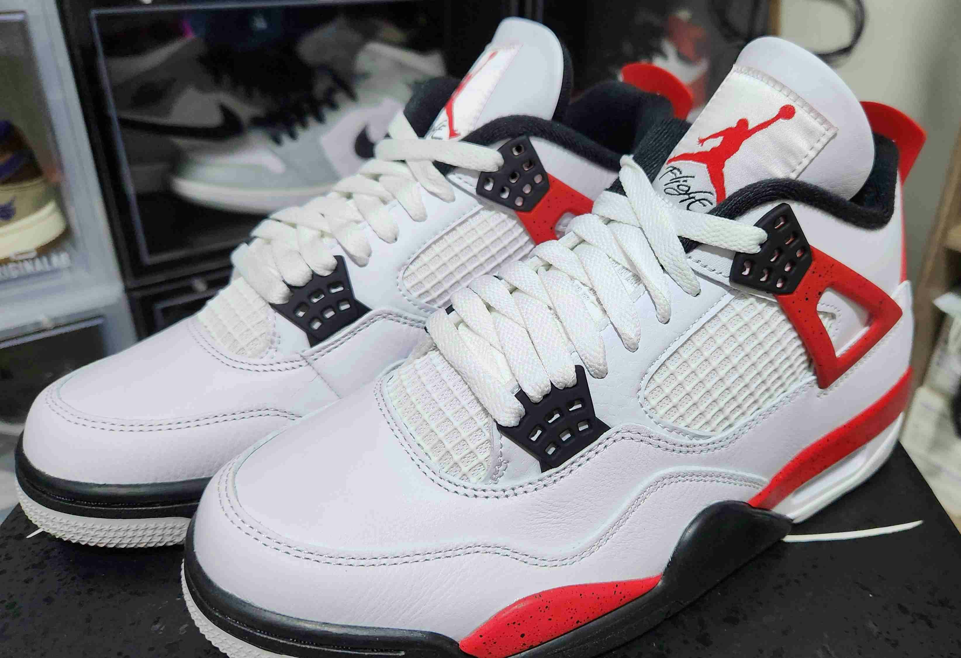 Air Jordan 4 Retro 'Red Cement' DH6927-161