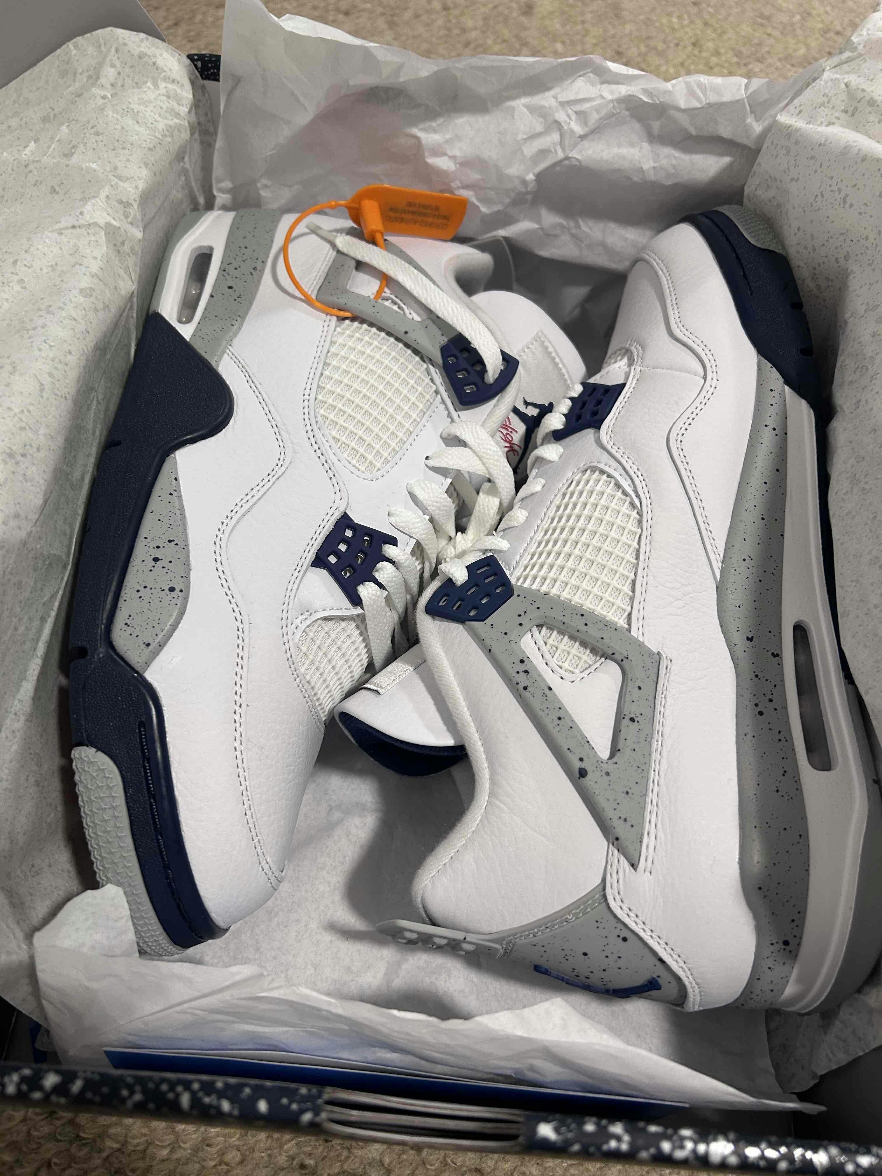 Air Jordan 4 Retro 'Midnight Navy' DH6927-140
