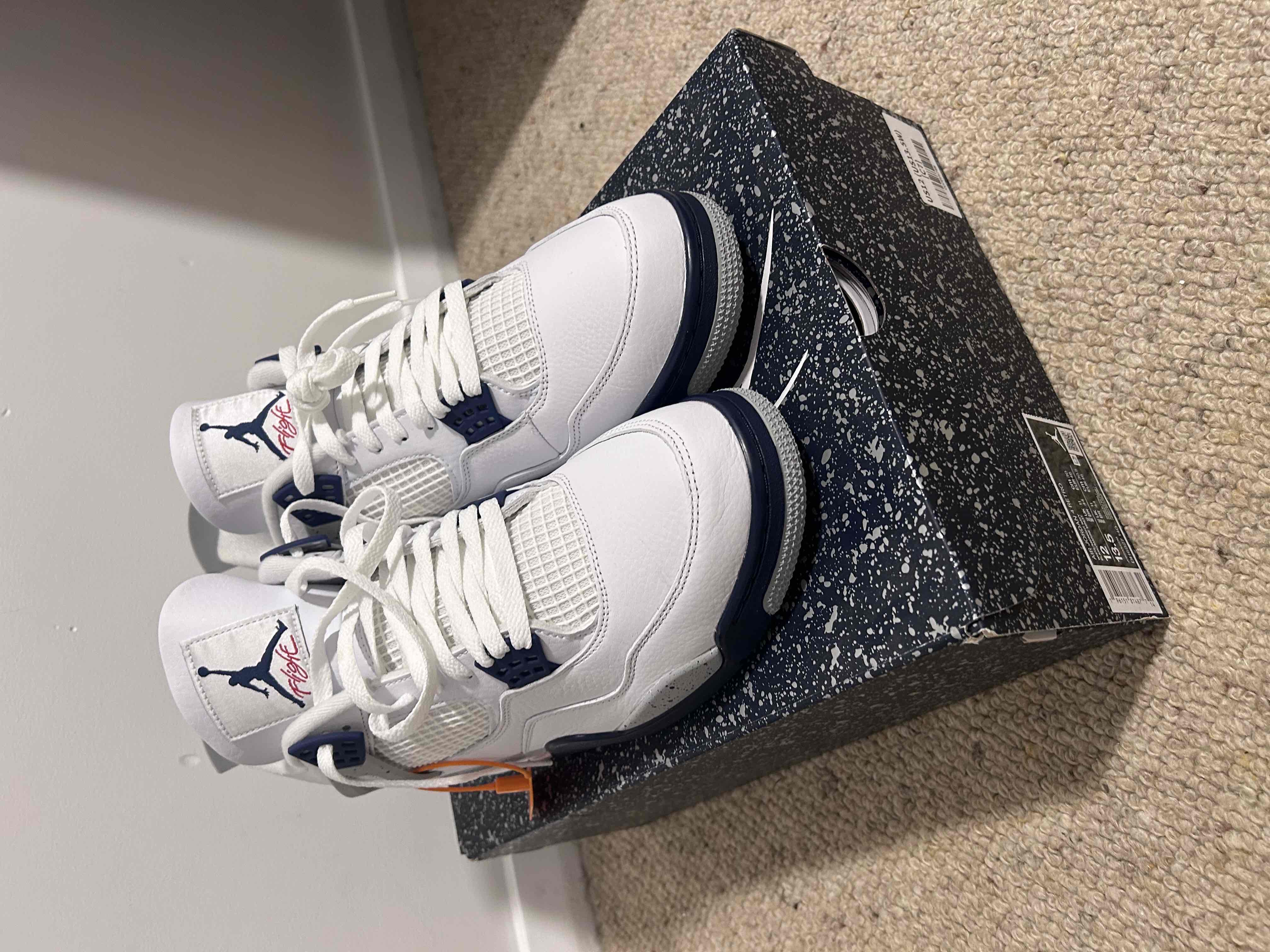 コレクション 7C Buy Air Jordan 4 Retro 'Midnight Navy' DH6927-140 - Novelship