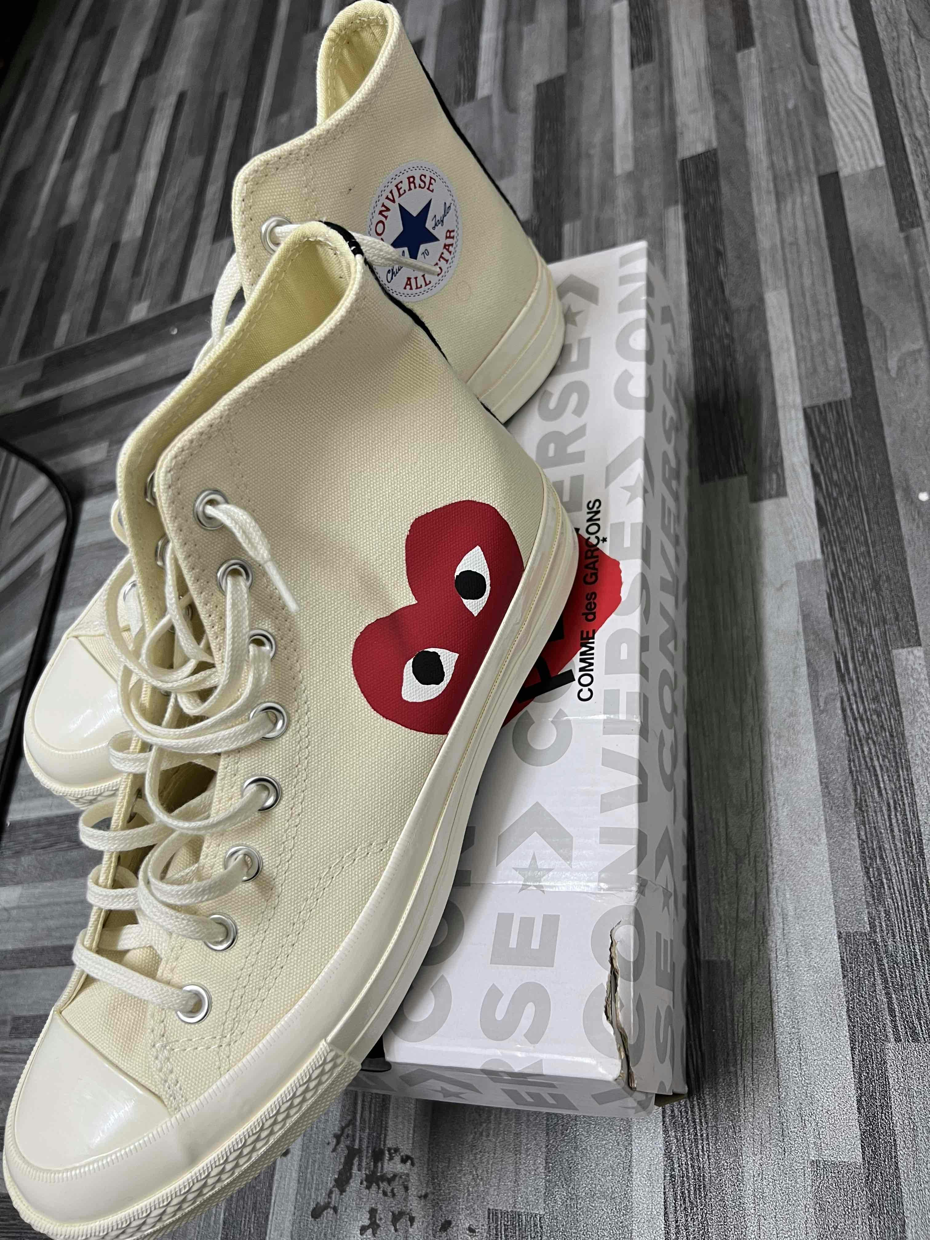 Comme des Garçons x Converse Chuck Taylor All Star Hi 'Milk' 150205C