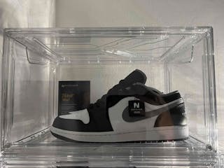 Air Jordan 1 Low 'Black Medium Grey' 553558-040 Air Jordan 1 Low 'Black Medium Grey' 553558-040