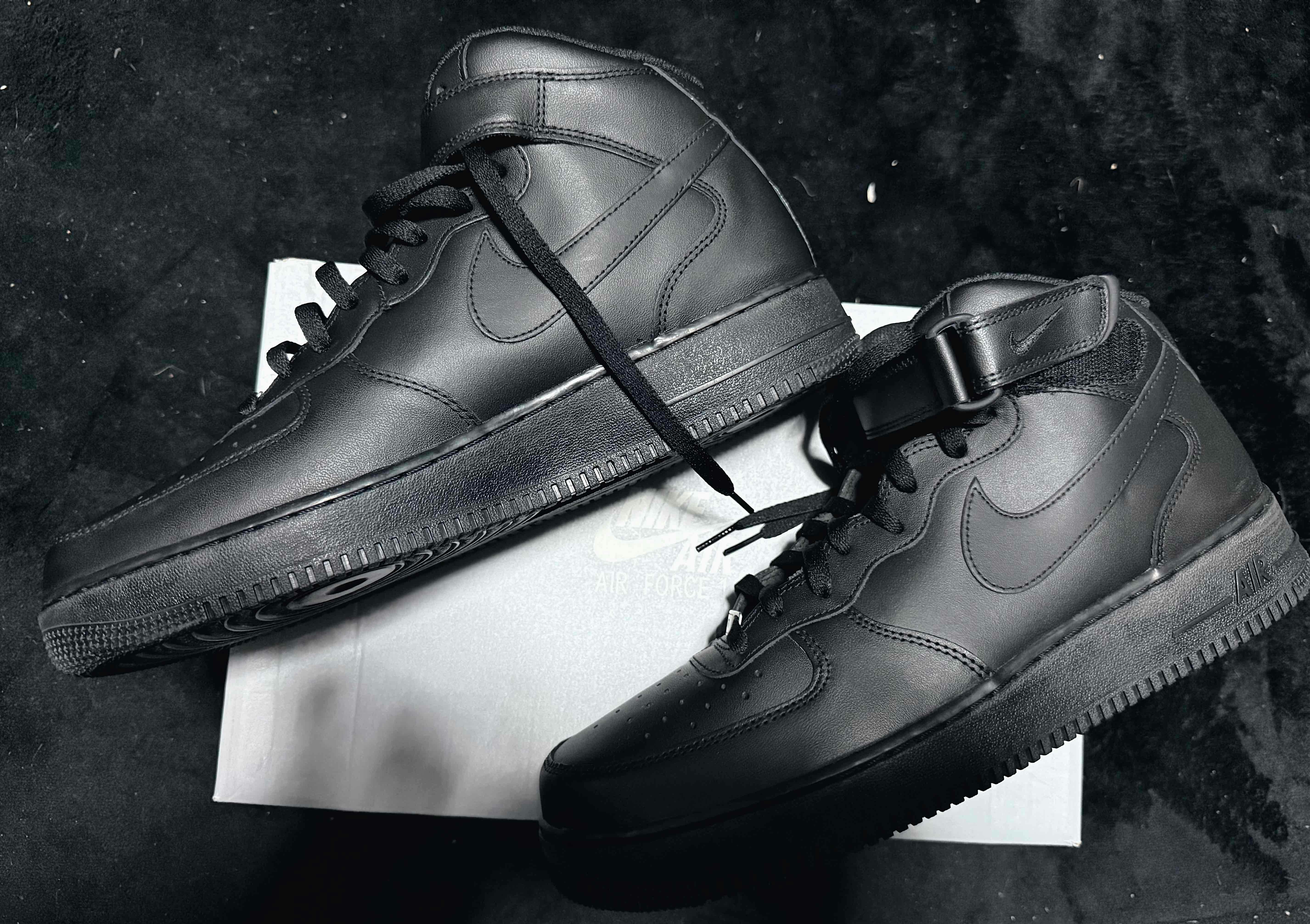 Nike Air Force 1 Mid '07 'Triple Black' CW2289-001