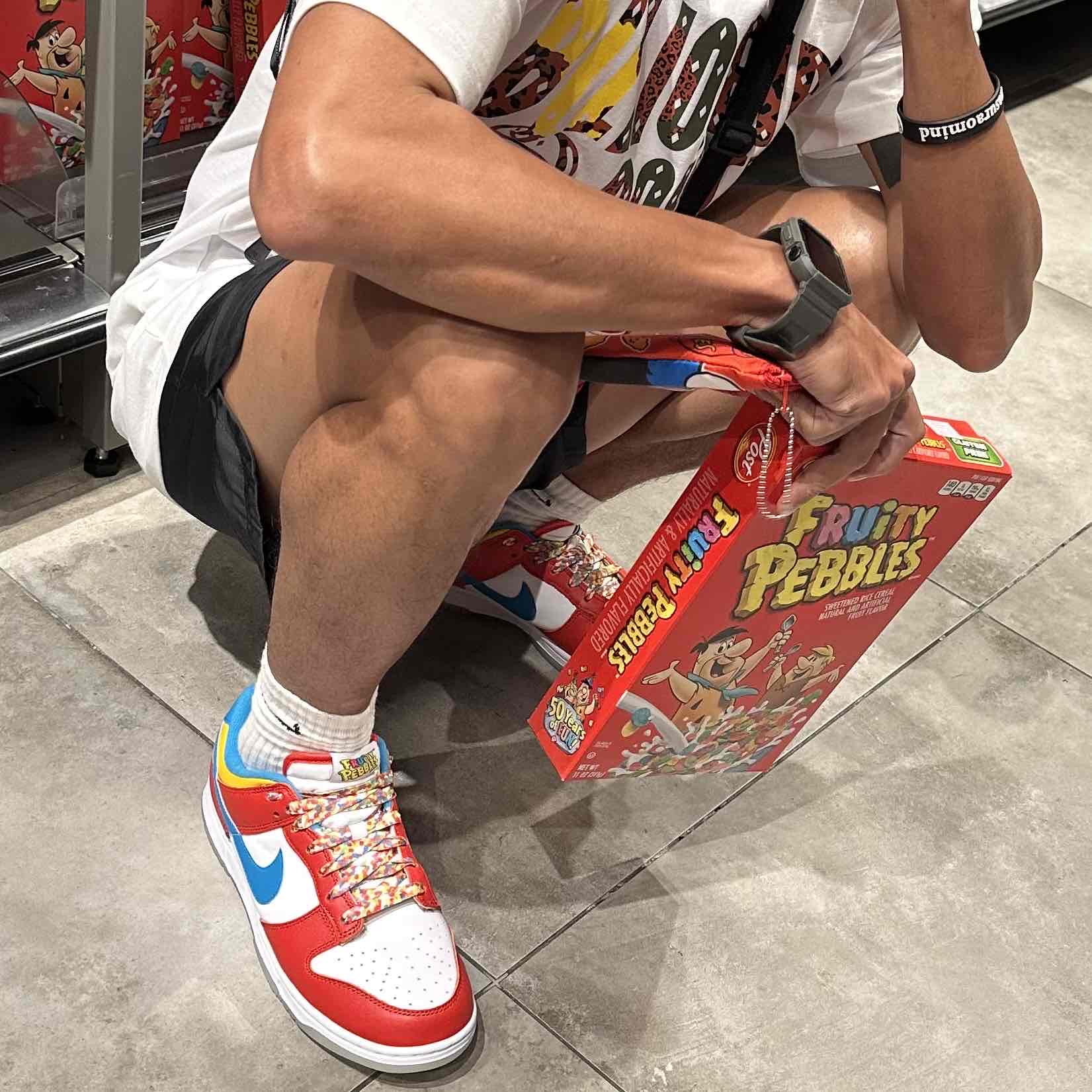 Lebron james store fruity pebbles sneakers