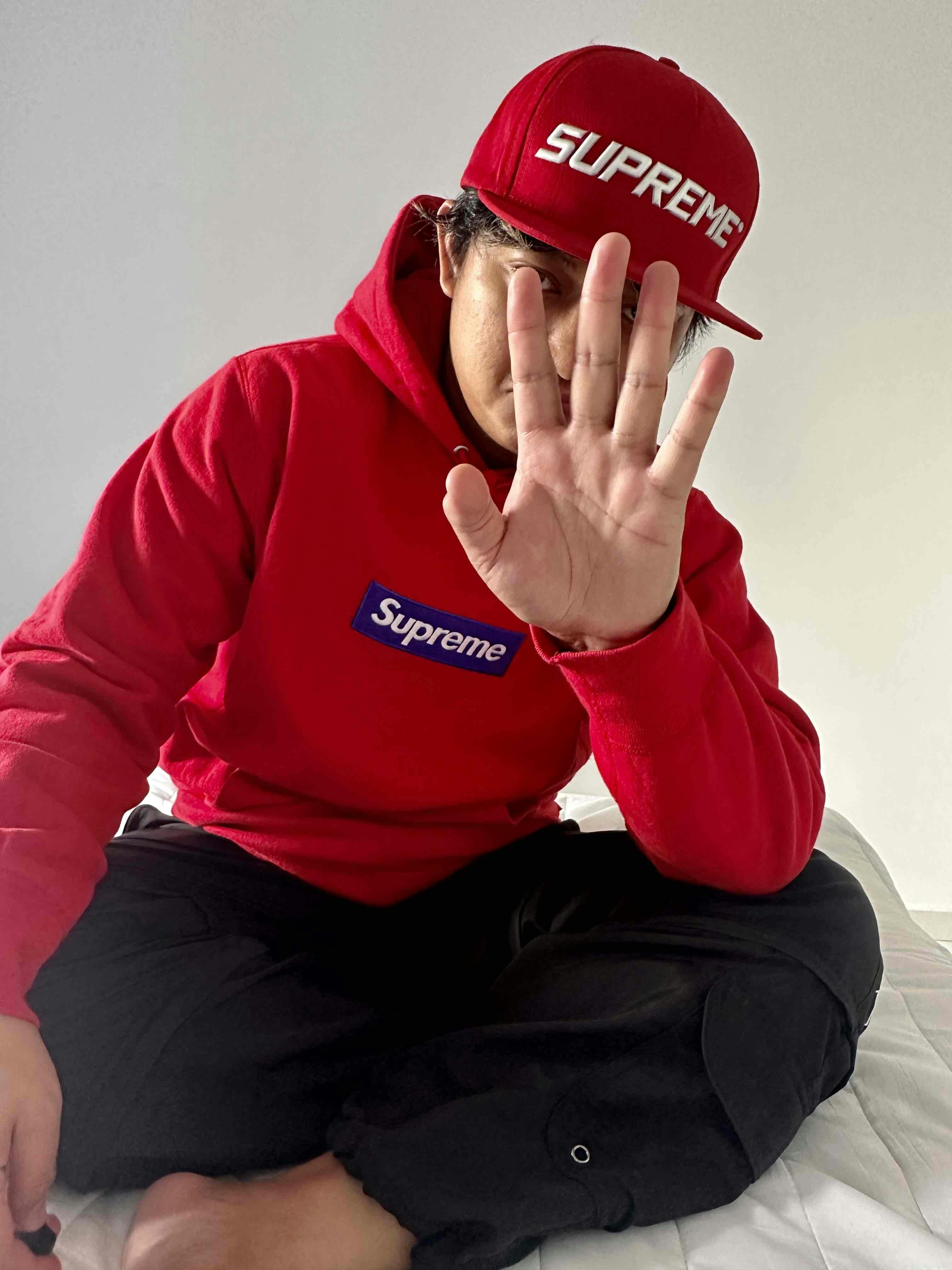 Supreme Box Logo Hooded Sweatshirt (FW17) Red