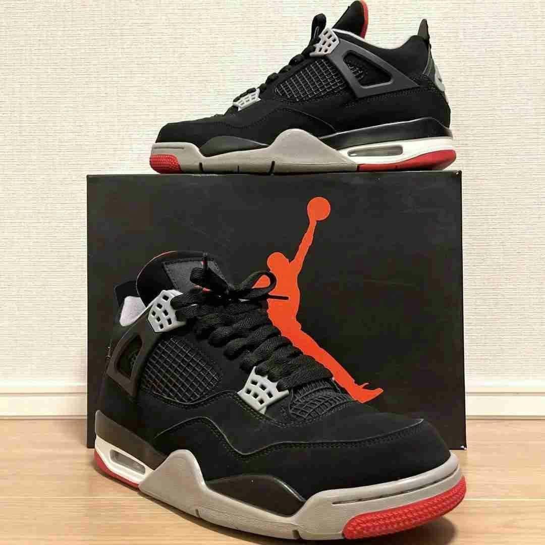 Air Jordan 4 Retro OG 'Bred' 2019 308497-060