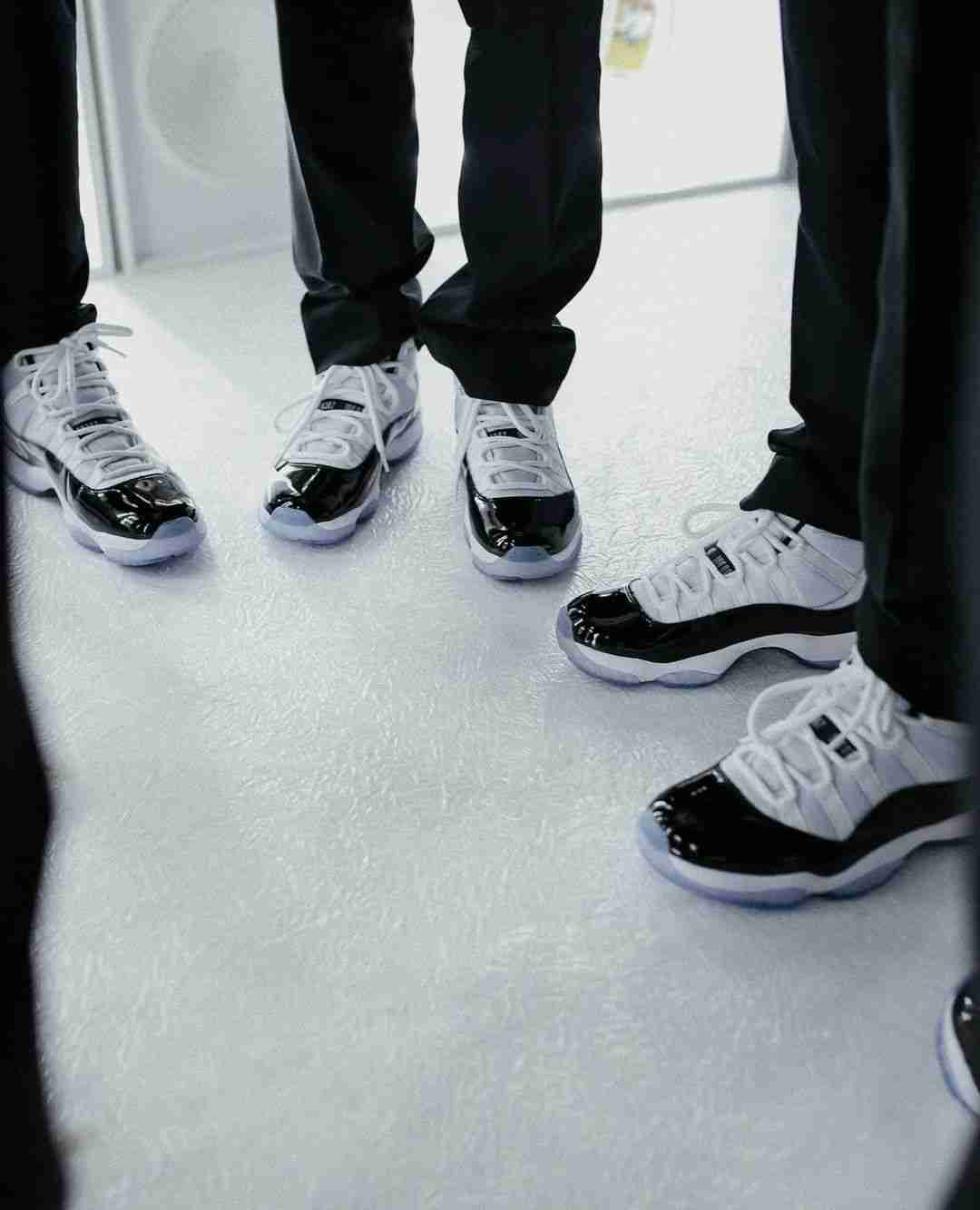 Jordan 11 concord on sale on feet 2018