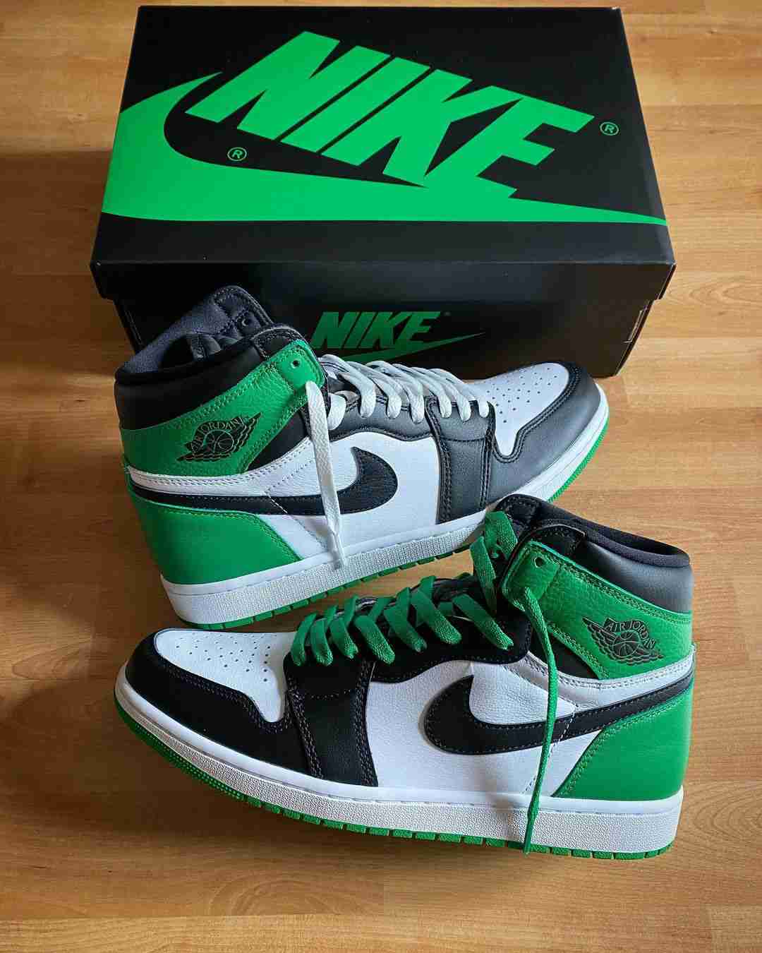 jordan 1 lucky green snipes