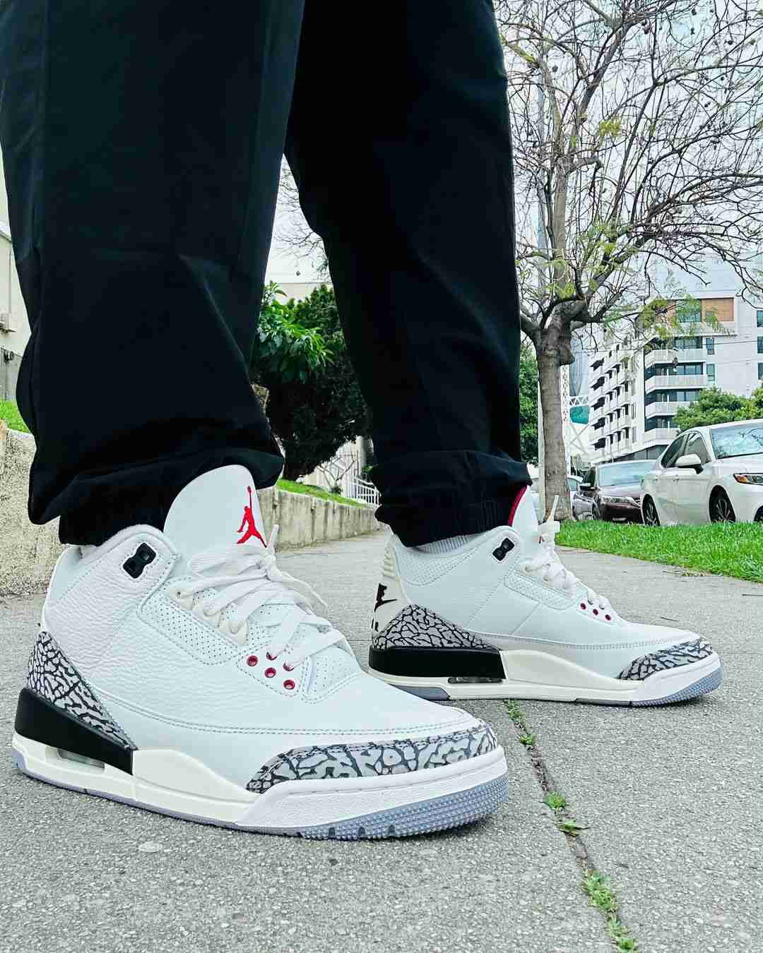 White cheap retro 3