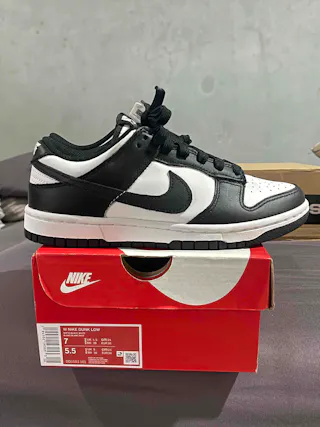 (Women) Nike Dunk Low 'Black White Panda' DD1503-101 (Women) Nike Dunk Low 'Black White Panda' DD1503-101