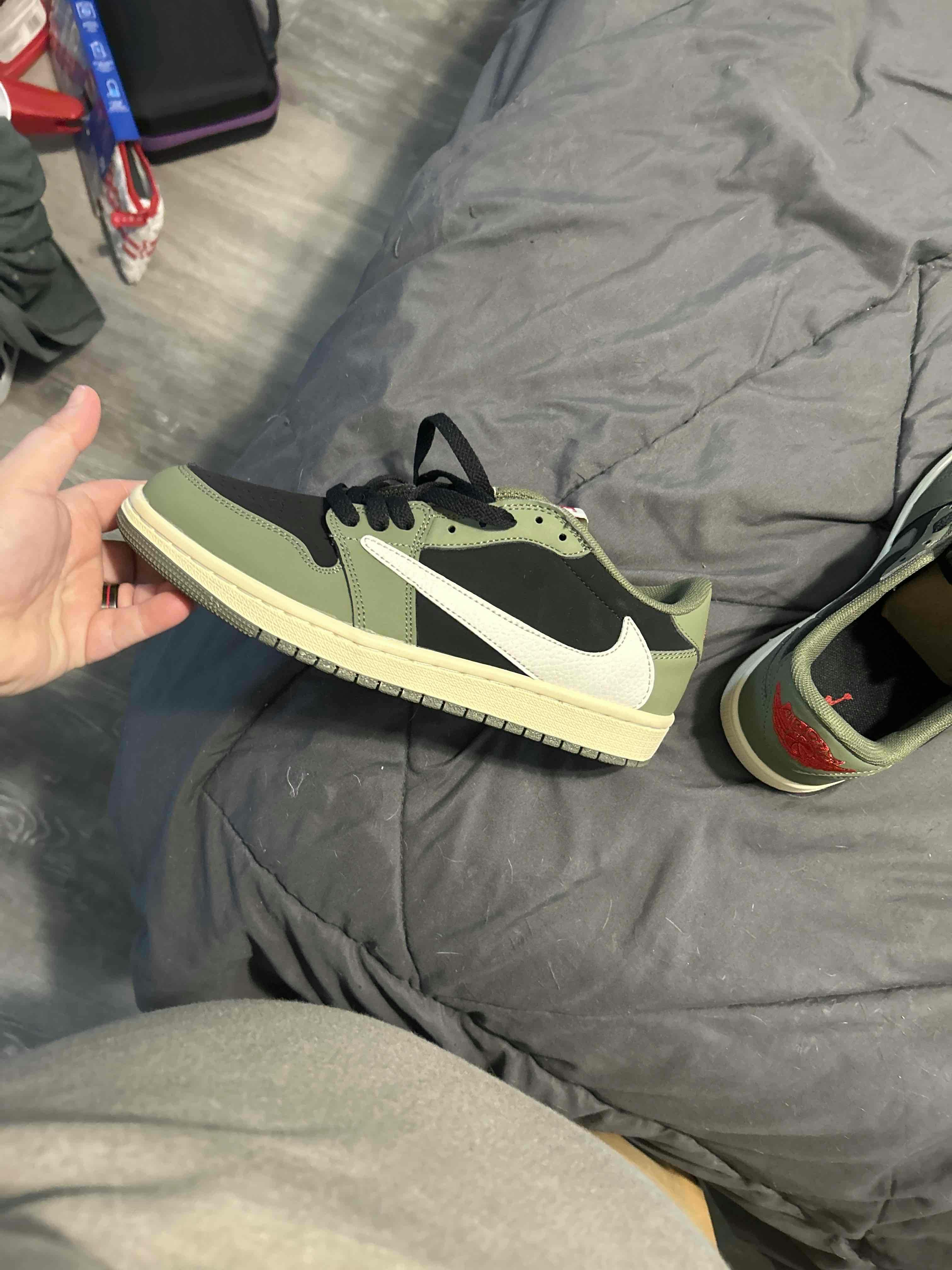 Travis Scott x Air Jordan 1 Low OG SP 'Black Olive' DM7866-002