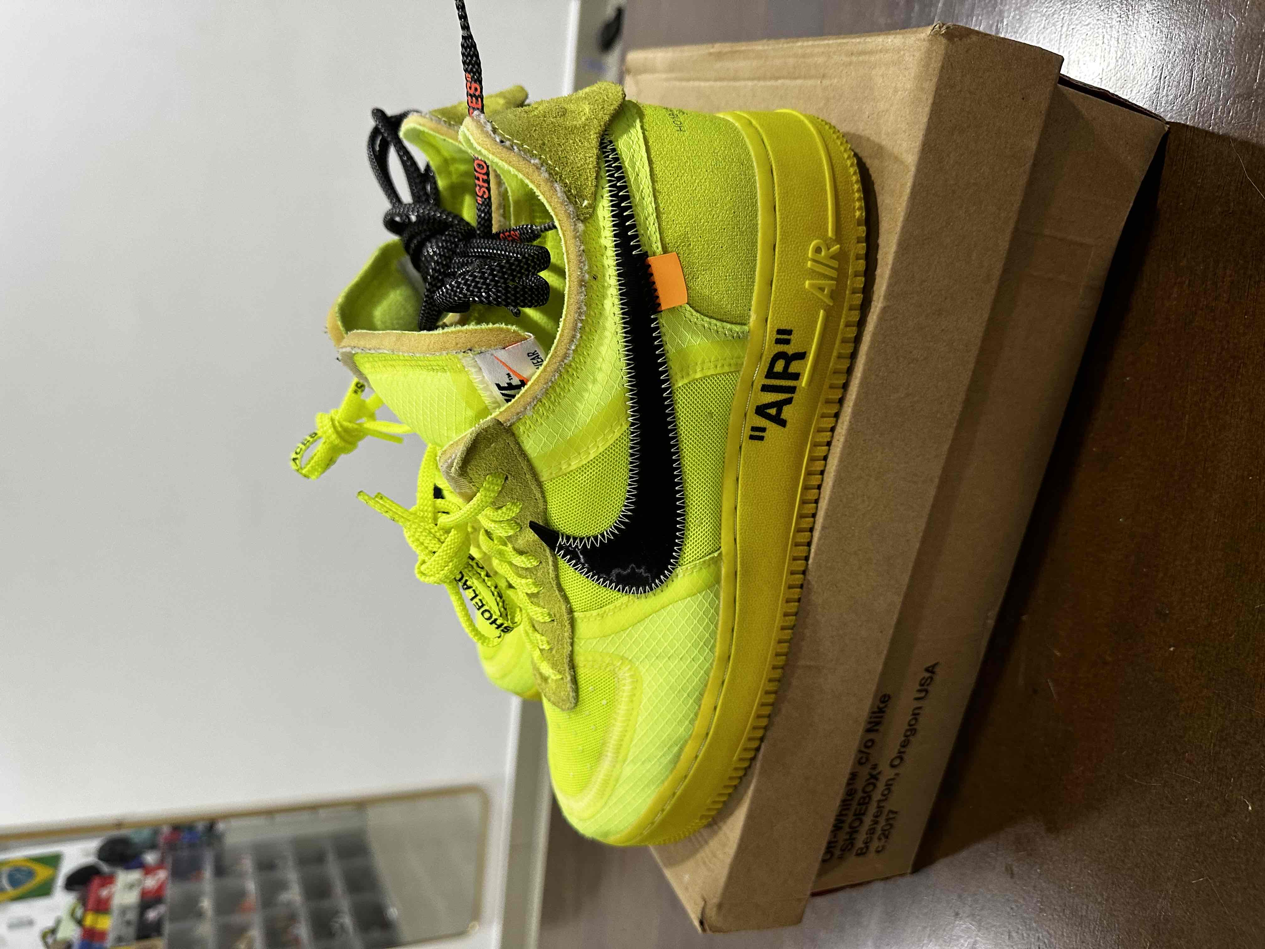 nike air force 1 low x off white volt