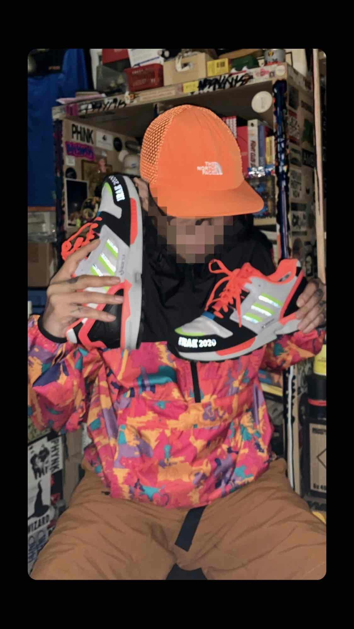 Gore-Tex x IRAK x adidas ZX 8000 'A-ZX Series - Orange' FX0371