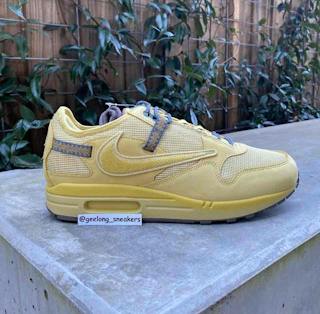 Travis Scott x Nike Air Max 1 'Saturn Gold' DO9392-700 Travis Scott x Nike Air Max 1 'Saturn Gold' DO9392-700