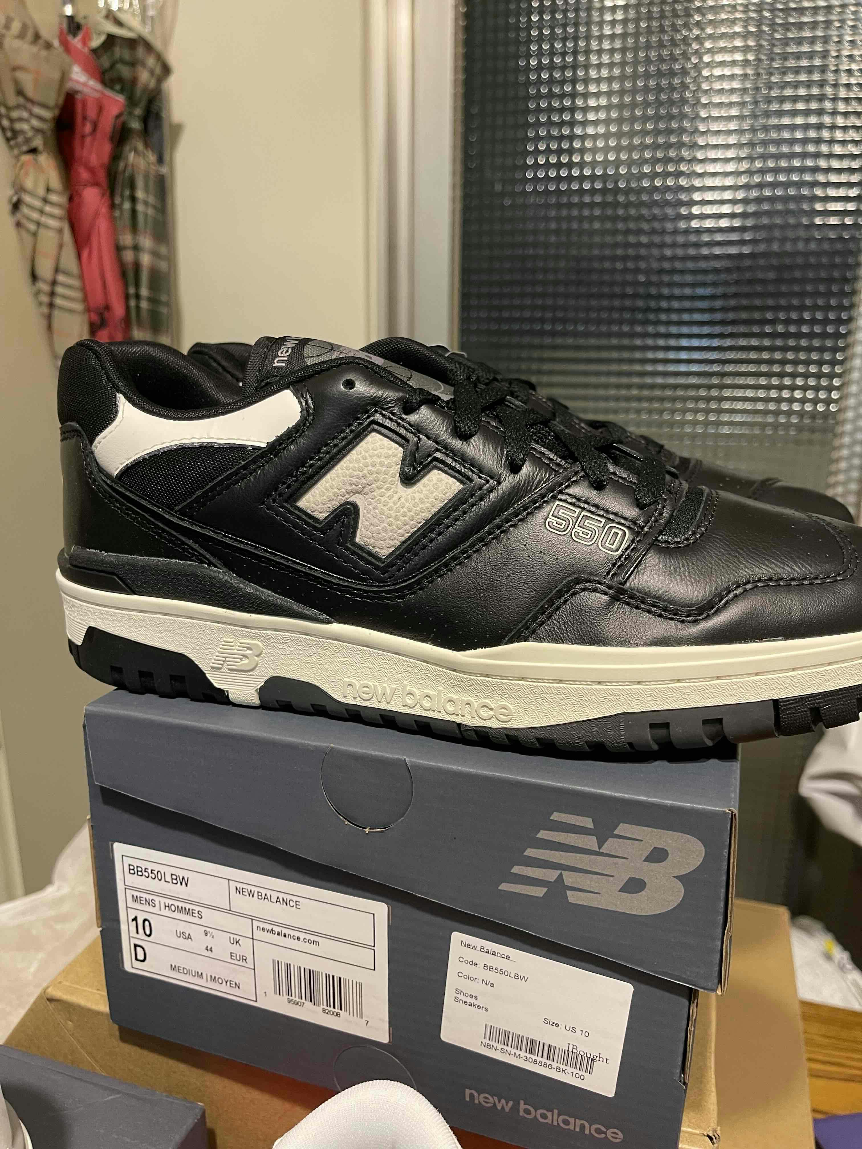 New Balance BB550 'Panda' BB550LBW