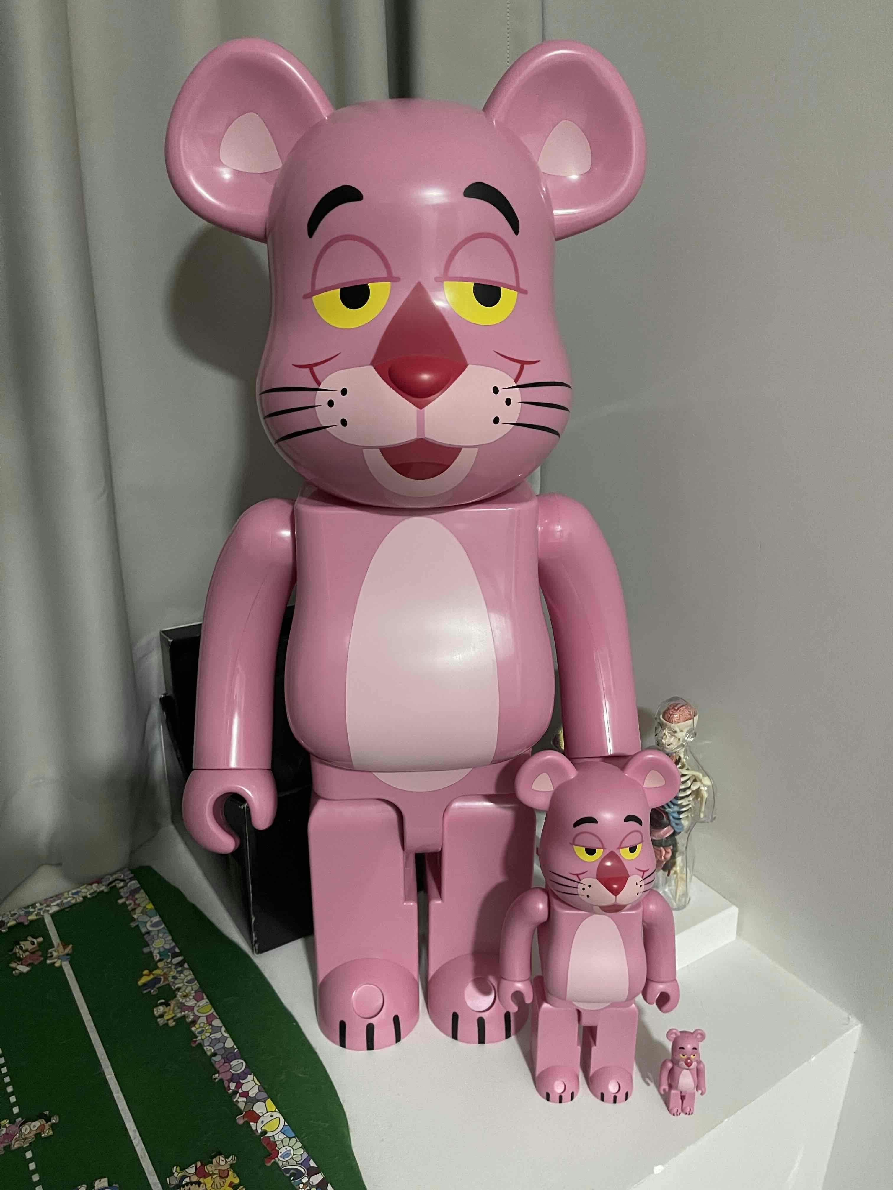 Bearbrick x Pink Panther 1000%
