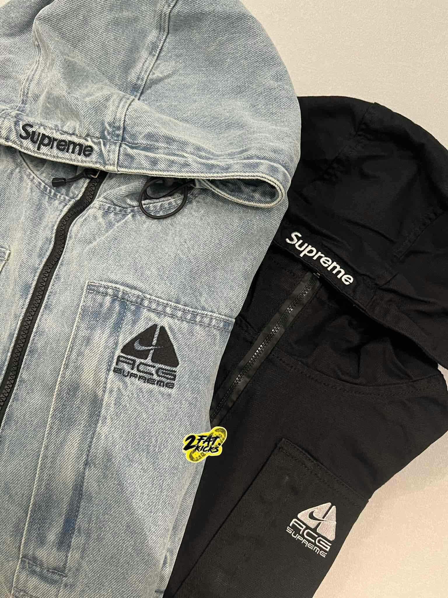 Supreme Nike ACG Denim Pullover Washed Blue