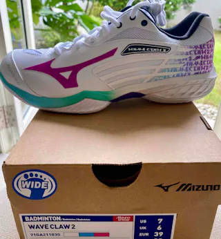 Mizuno Wave Claw Neo 2 'White Purple' 71GA227030 Mizuno Wave Claw Neo 2 'White Purple' 71GA227030