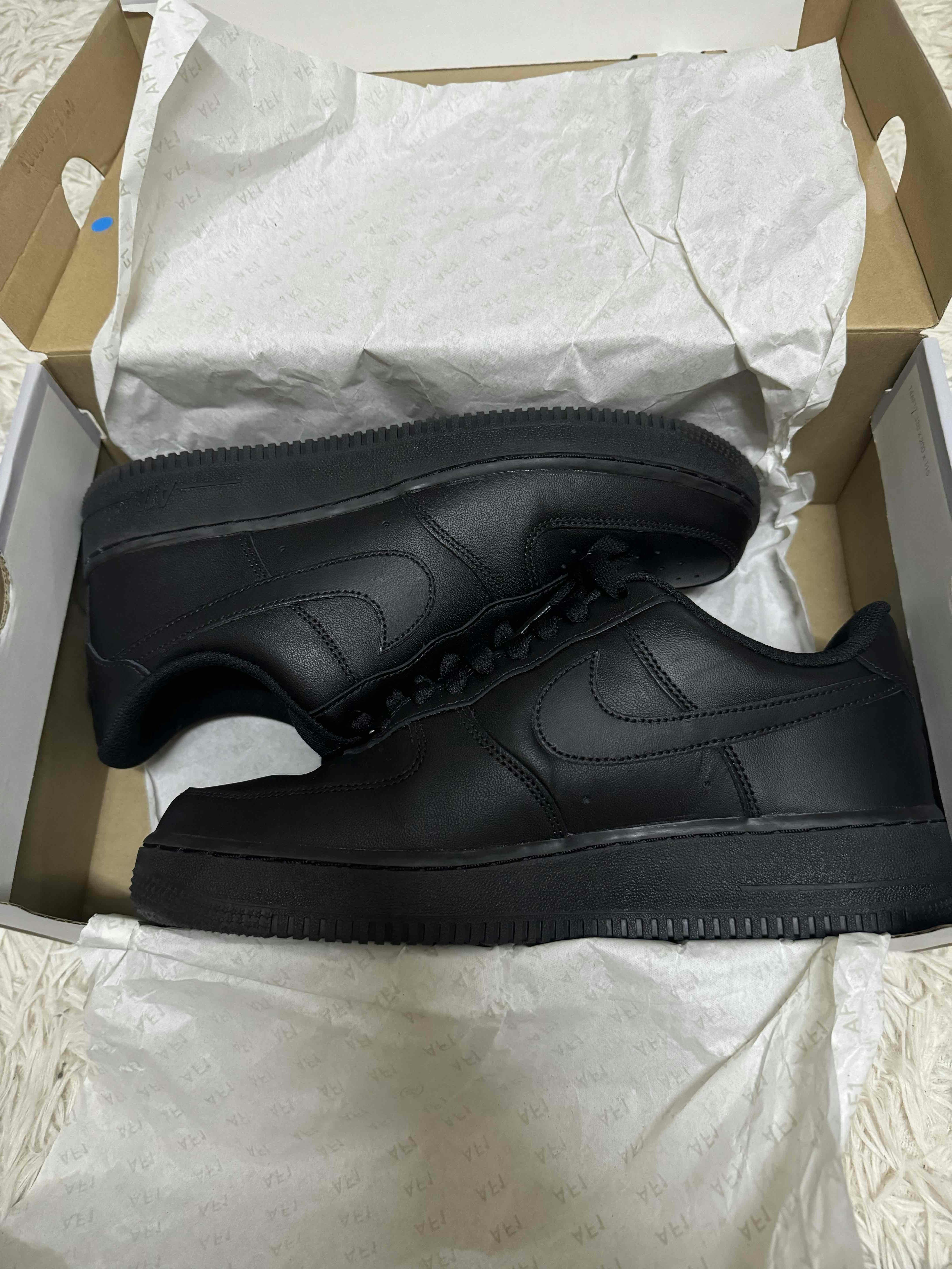 Nike Air Force 1 '07 Black/Black 315122-001/CW2288-001