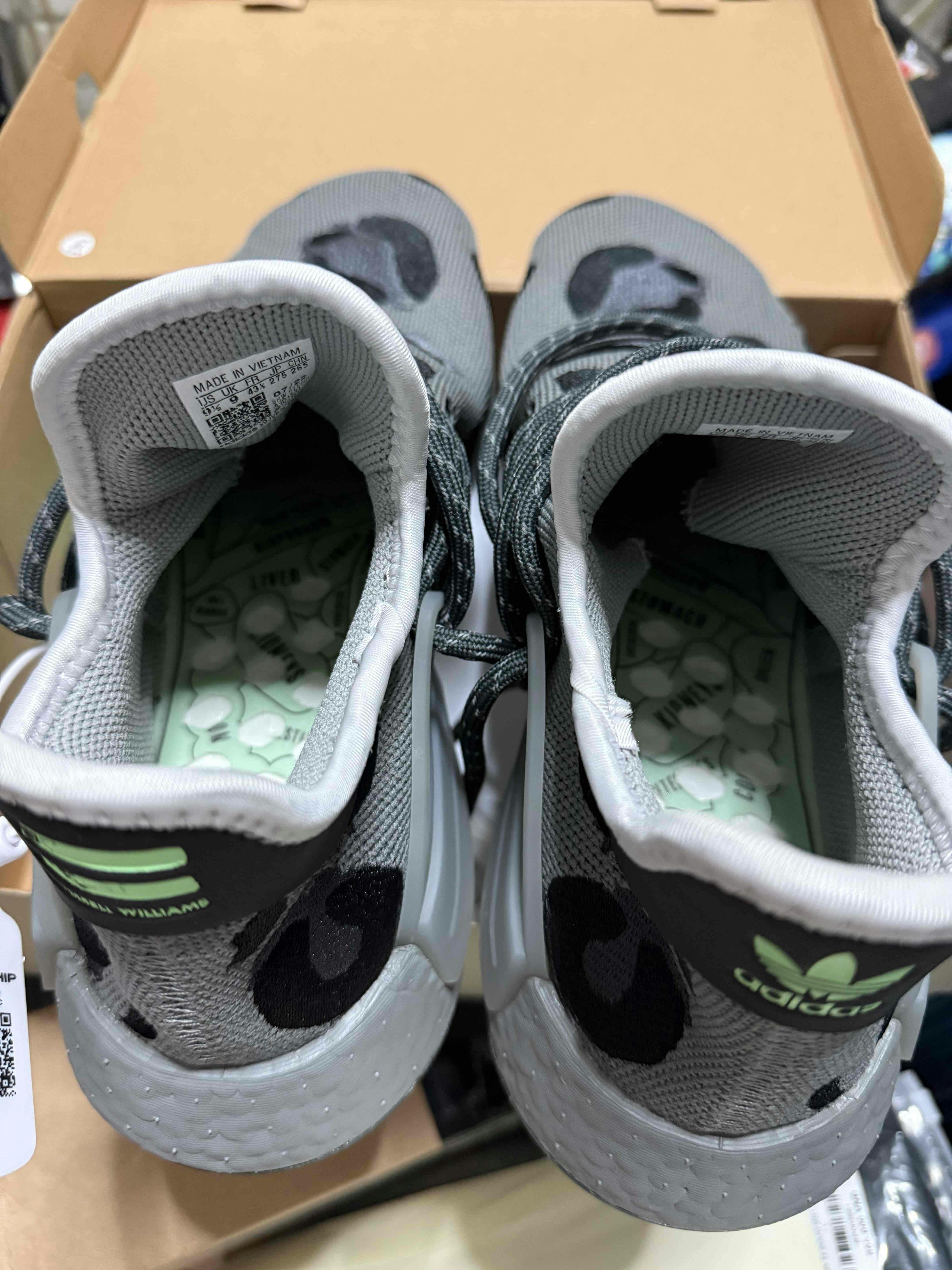 Pharrell x adidas NMD Human Race Animal Print 'Grey' ID1531