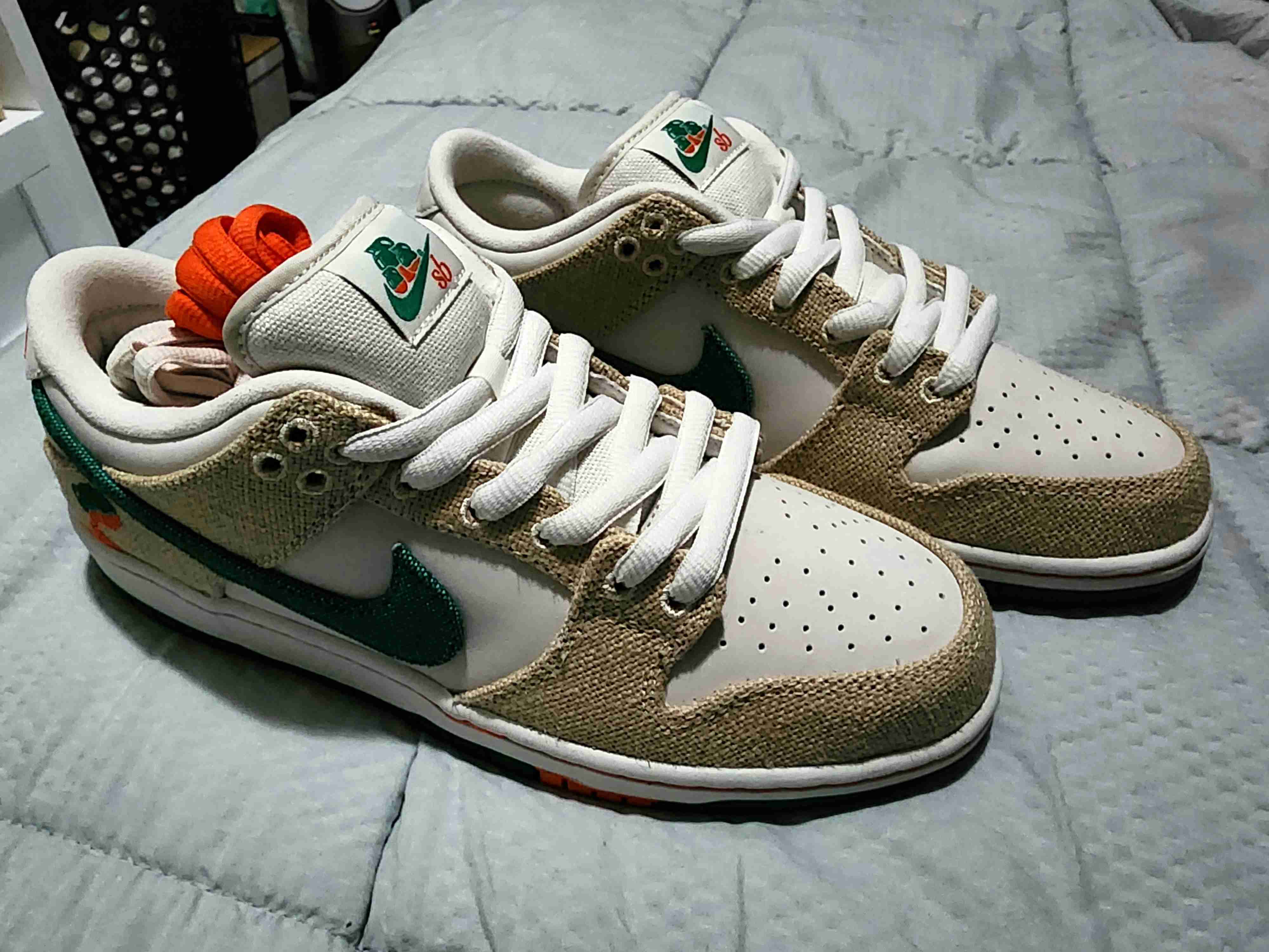 Nike sb dunk low on sale cream