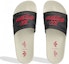 Shop adidas Adilette 拖鞋 100 Thieves 黑紅色 JR9152