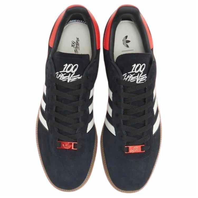 Purchase 100 Thieves x adidas Palos Hills 'Carbon Collegiate Orange' JH9125
