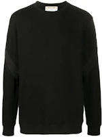 1017 ALYX 9SM Black Plain Crewneck Long Sleeve Sweatshirt AAMSW0034FA01-BLK0001 1017 ALYX 9SM Black Plain Crewneck Long Sleeve Sweatshirt AAMSW0034FA01-BLK0001