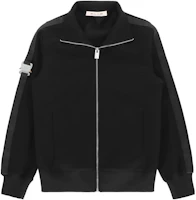 1017 ALYX 9SM Black Rollercoaster Buckle Zip-Up Jacket AA-U-SW-0208-F-A01-BLK0001 1017 ALYX 9SM Black Rollercoaster Buckle Zip-Up Jacket AA-U-SW-0208-F-A01-BLK0001