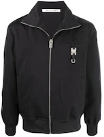 1017 ALYX 9SM Buckle Detail Zip Jumpsuit Jacket Black AA-U-SW-0084-F-A02 1017 ALYX 9SM Buckle Detail Zip Jumpsuit Jacket Black AA-U-SW-0084-F-A02