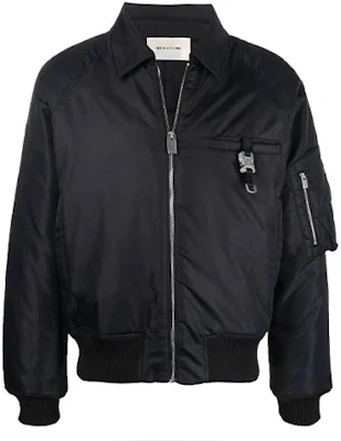 1017 ALYX 9SM FW21 黑色扣環細節飛行夾克 AA-U-OU-0205-F-A02-BLK0001 Buy 1017 ALYX 9SM FW21 黑色扣環細節飛行夾克 AA-U-OU-0205-F-A02-BLK0001
