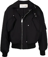 1017 ALYX 9SM FW21 Classic Pocket Collar Bomber Jacket Black AA-M-OU-0198-F-A02-BLK0001 1017 ALYX 9SM FW21 Classic Pocket Collar Bomber Jacket Black AA-M-OU-0198-F-A02-BLK0001