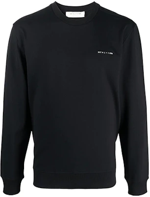 1017 ALYX 9SM FW21 Sweatshirt Lengan Panjang Patch Logo Hitam Pria. AA-M-SW-0063-F-A02-BLK0001 Buy 1017 ALYX 9SM FW21 Sweatshirt Lengan Panjang Patch Logo Hitam Pria. AA-M-SW-0063-F-A02-BLK0001
