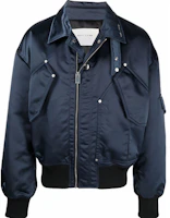 1017 ALYX 9SM FW21 Oversized Pocket Flight Jacket Blue AA-M-OU-0198-FA03-BLU0002 1017 ALYX 9SM FW21 Oversized Pocket Flight Jacket Blue AA-M-OU-0198-FA03-BLU0002