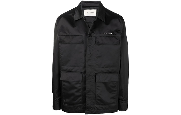 1017 ALYX 9SM FW21 Single-Breasted Slim Fit Jacket Black AA-M-OU-0260-F-A02-0001