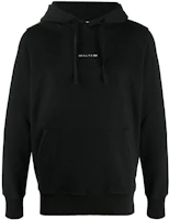 1017 ALYX 9SM FW22 Black Logo Print Pullover Hoodie Mens AA-M-SW-0073-F-A01-BLK0001 1017 ALYX 9SM FW22 Black Logo Print Pullover Hoodie Mens AA-M-SW-0073-F-A01-BLK0001