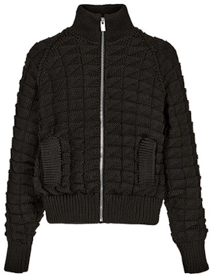 1017 ALYX 9SM FW22 Jaket Zip Hitam Tekstur Waffle. AA-M-KN-0148-YA01-BLK0001 Buy 1017 ALYX 9SM FW22 Jaket Zip Hitam Tekstur Waffle. AA-M-KN-0148-YA01-BLK0001