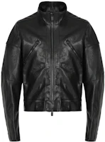 1017 ALYX 9SM FW22 Black Zip-Up Biker Jacket for Men AA-M-OU-0279-LE01-BLK-0001 1017 ALYX 9SM FW22 Black Zip-Up Biker Jacket for Men AA-M-OU-0279-LE01-BLK-0001
