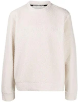 1017 ALYX 9SM FW22 Embroidered Logo Crewneck Sweatshirt Light Beige Mens. AAUSW0161FA01FW22 1017 ALYX 9SM FW22 Embroidered Logo Crewneck Sweatshirt Light Beige Mens. AAUSW0161FA01FW22
