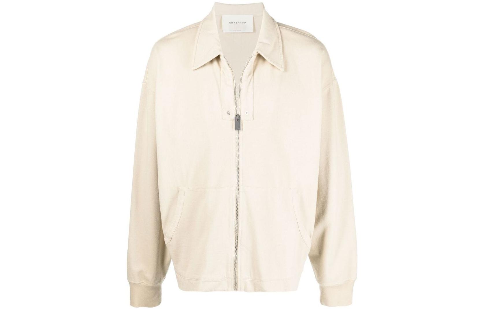 Buy Chaqueta de algodón con cremallera frontal 1017 ALYX 9SM FW22 Hombre Off-White AAMOU0264FA01BEG0011