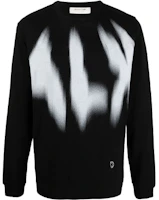 1017 ALYX 9SM FW22 Graffiti Print Pullover Long Sleeve Sweatshirt Black Men AA-M-TS-0315-F-A01-BLK0001 1017 ALYX 9SM FW22 Graffiti Print Pullover Long Sleeve Sweatshirt Black Men AA-M-TS-0315-F-A01-BLK0001