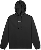 1017 ALYX 9SM FW22 Logo Print Black Pullover Hoodie Long Sleeve AV-U-TS-0018-F-A02-BLK0001 1017 ALYX 9SM FW22 Logo Print Black Pullover Hoodie Long Sleeve AV-U-TS-0018-F-A02-BLK0001