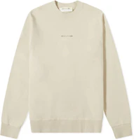 1017 ALYX 9SM FW22 Logo Print Long Sleeve Sweatshirt Men’s Off-White AX-M-SW-0103-F-BEG0010 1017 ALYX 9SM FW22 Logo Print Long Sleeve Sweatshirt Men’s Off-White AX-M-SW-0103-F-BEG0010